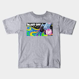 BLAST OFF with POP OFF! Kids T-Shirt